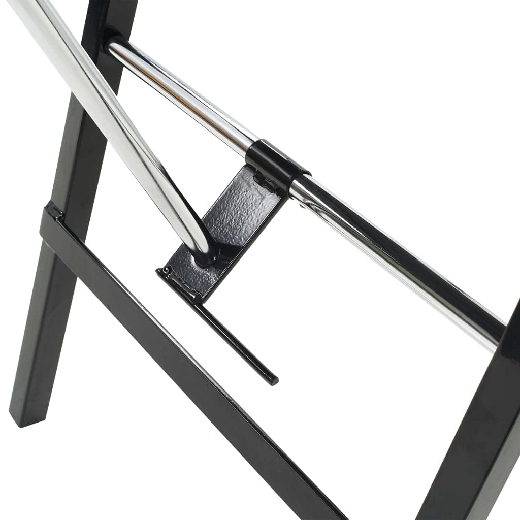 Lettino da Massaggio Portatile in Similpelle 185x78x76 cm Nero,Salute e Bellezza,Cura della Persona,Massaggi e Relax,Poltrone da Massaggio(SPU:110161)