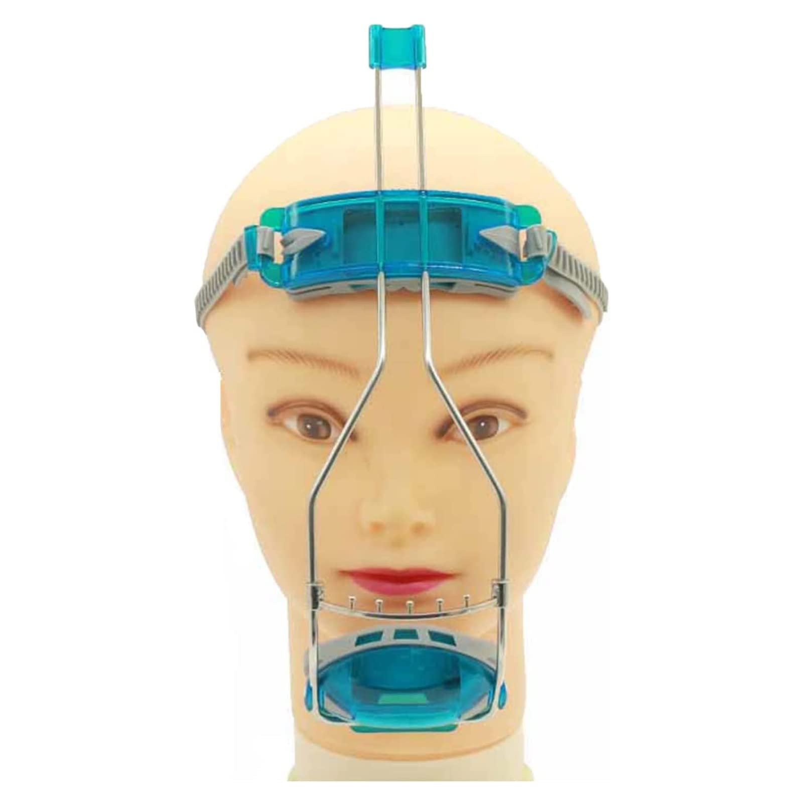 Casque orthodontique pour correction de la mâchoire inconfortable et occlusion