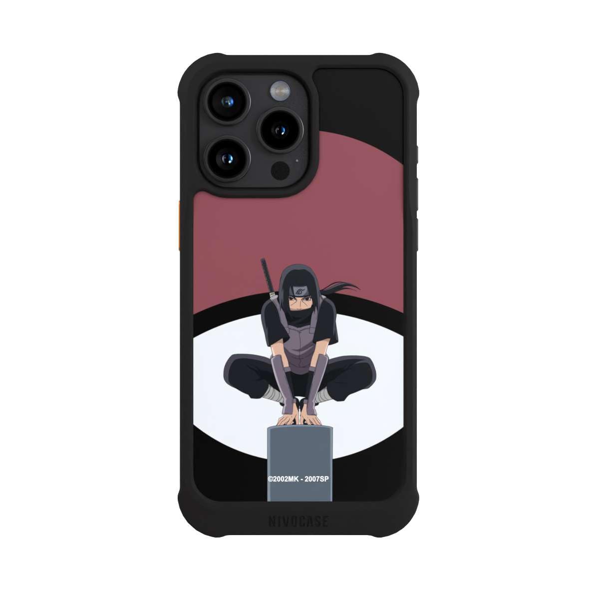 Coque antichoc iPhone 15 Pro Max MagSafe Naruto noire - 2