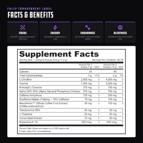 Cutler Nutrition Prevail Pre-Workout