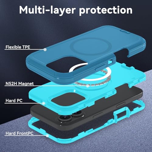 Coque iPhone 16 Pro Max antichoc robuste hybride avec accessoires de protection - 5