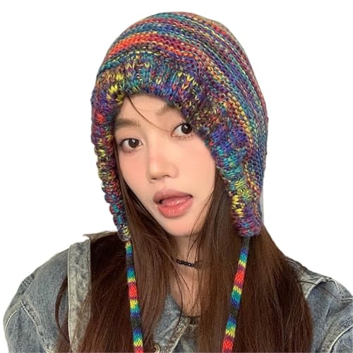 Chapeau femmes chaud pour affronter le froid bonnet tricoté mignon