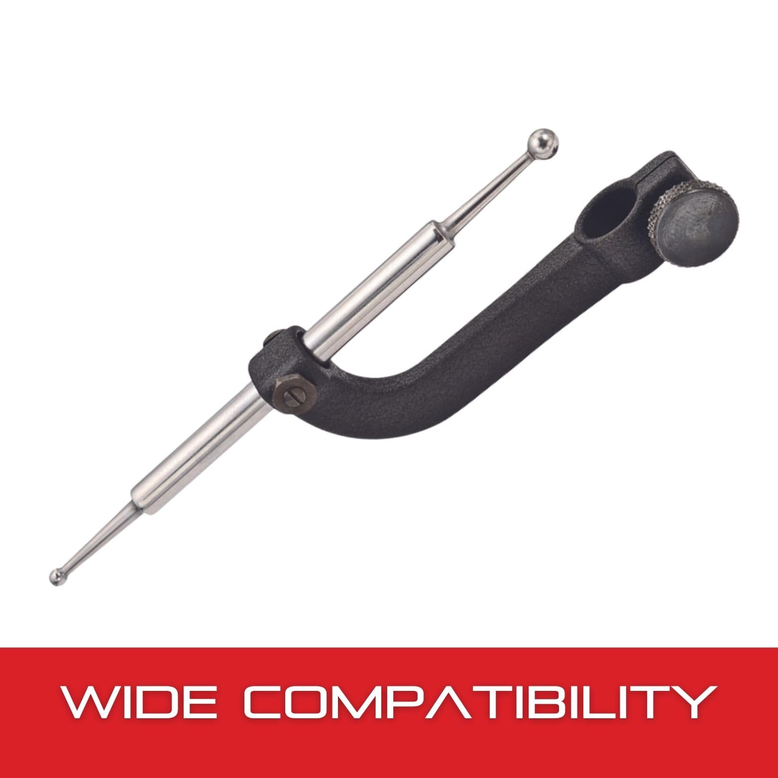 Starrett 670B - Agujero de fijación para indicador AGD, 1,6875" de profundidad del agujero, 0,375" de diámetro del vástago, 0-0,5625"/0-14 mm de rango