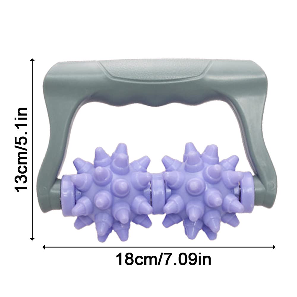 2Pz Muscle Massager Roller Handheld Maniglia Schiuma Roller Strumento di Massaggio Profondo Rigidità E Muscoli Stretti