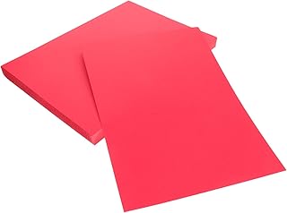 ULDIGI 100 folhas coloridas papel A4 ferramentas para bricolagem ferramentas para crianças artesanato presépio papel de digitação lembrancinhas de festa de Natal projetos de origami crianças papel de impressão de arte DIY crianças papéis de bricolagem suprimentos de artesanato vermelho criança