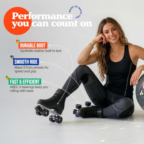 Riedell RW Wave Quad Roller Skates