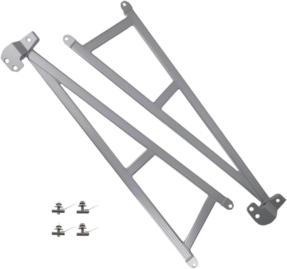 Pair Middle Lower Brace Bar Fit For F M L4 2.3T V8 5.0L 2015-2023