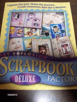 Paperback Art Explosion Scrapbook Factory Deluxe Book