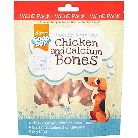 Good Boy Chicken and Calcium Dog Treats Cover