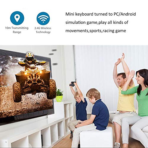 2.4G Wireless Keyboard With Touchpad Mouse, Led Backlit Usb Mini Keyboard Multi-Media Handheld Android Box Remote Keyboard For Pc,Pad,Xbox 360, Ps3, Google Android Tv Box, Htpc, Iptv, Raspberry Pi #TOP3