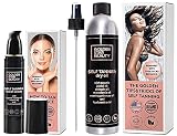 Face Tanner Serum and Self Tanning Dry Oil w/Hyaluronic Acid and Organic Oils - Self Tanners Best Se
