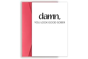 Funny Sobriety Recovery Card: A Tongue-in-Cheek Gift for Celebrating Sobriety