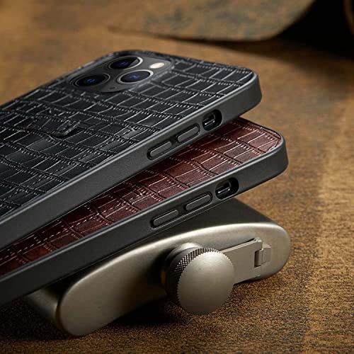 Coque iPhone 13 crocodile rouge anti-chute protège objectif - 5