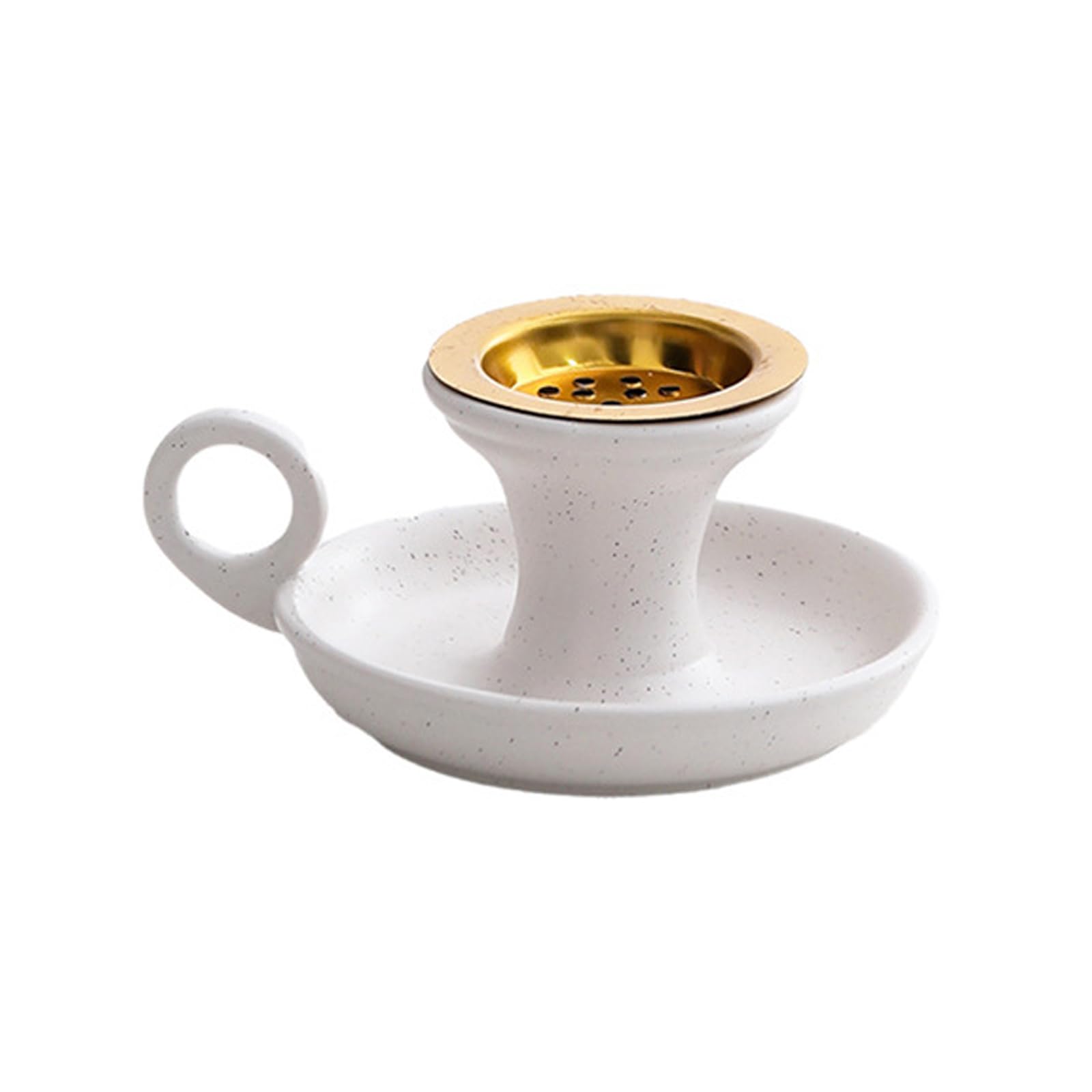 Incenses Cone Holder with Handle Burners for Yogas Meditations and Home Decors Ceramics Censers Holder