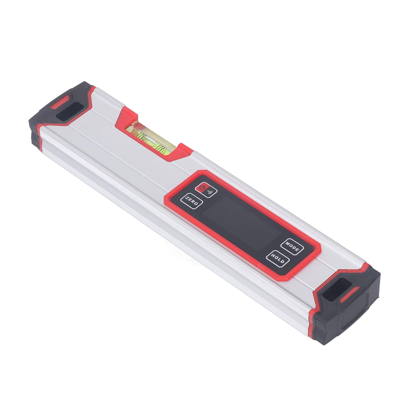 Digital Protractor Inclinometer, Portable Digital Angle Finder, Bubble Level with Slope Percentage, LCD Smart Display 300mm for Woodworking Construction Machinery