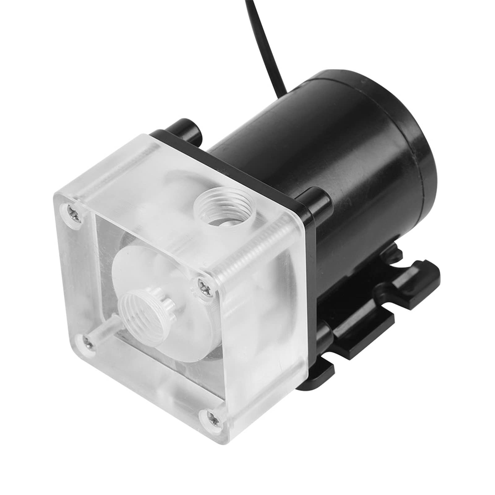 Bomba de refrigeración por agua, rosca G1 / 4 "Bomba de agua para CPU Bomba silenciosa del sistema de refrigeración por agua para computadora con 4 metros, caudal 500L / H, para sistema de refrigeraci