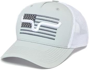 Kimes Ranch Capital Mid Profile Curved Bill Hat with 3D Embroidery