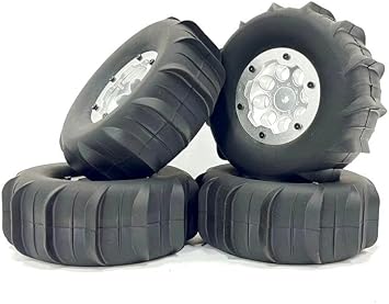 1/10 Scale Off Road Car Hex 12mm 1.9inch beach snow desert wheels/tires rlaarlo omni terminator/arrma Gorgon axial capra/vp vs4-10 phoenix Vanquish H10 fj40 Trucks 108MM X37MM