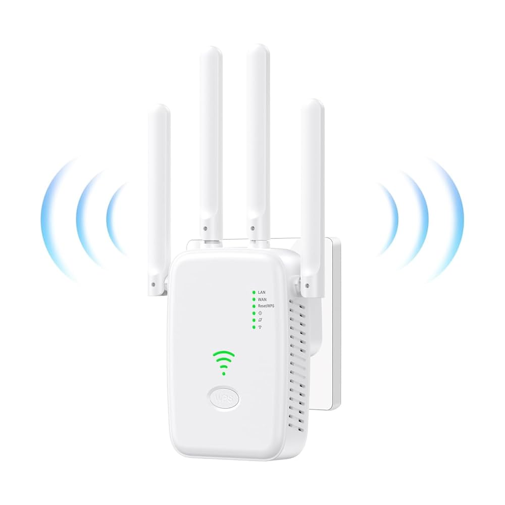HIALU 2024 Newest WiFi Extender/Repeater,Covers Up To 9860 Sq.ft And