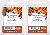 Better Homes and Gardens Scented Wax Cubes 2.5oz 2-Pack (Spiced Pumpkin Pie)
