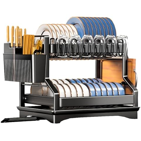 ZAPZEAL Multifunctional Dish Drying Rack Cover