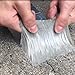XUSILAOK Butyl Rubber Adhesive Tape, Strong Waterproof Sealing Tape for Roof Crack Repair, Nano Industrial Sealant Tape for Building Joint and Leak Protection (5cm*5m)