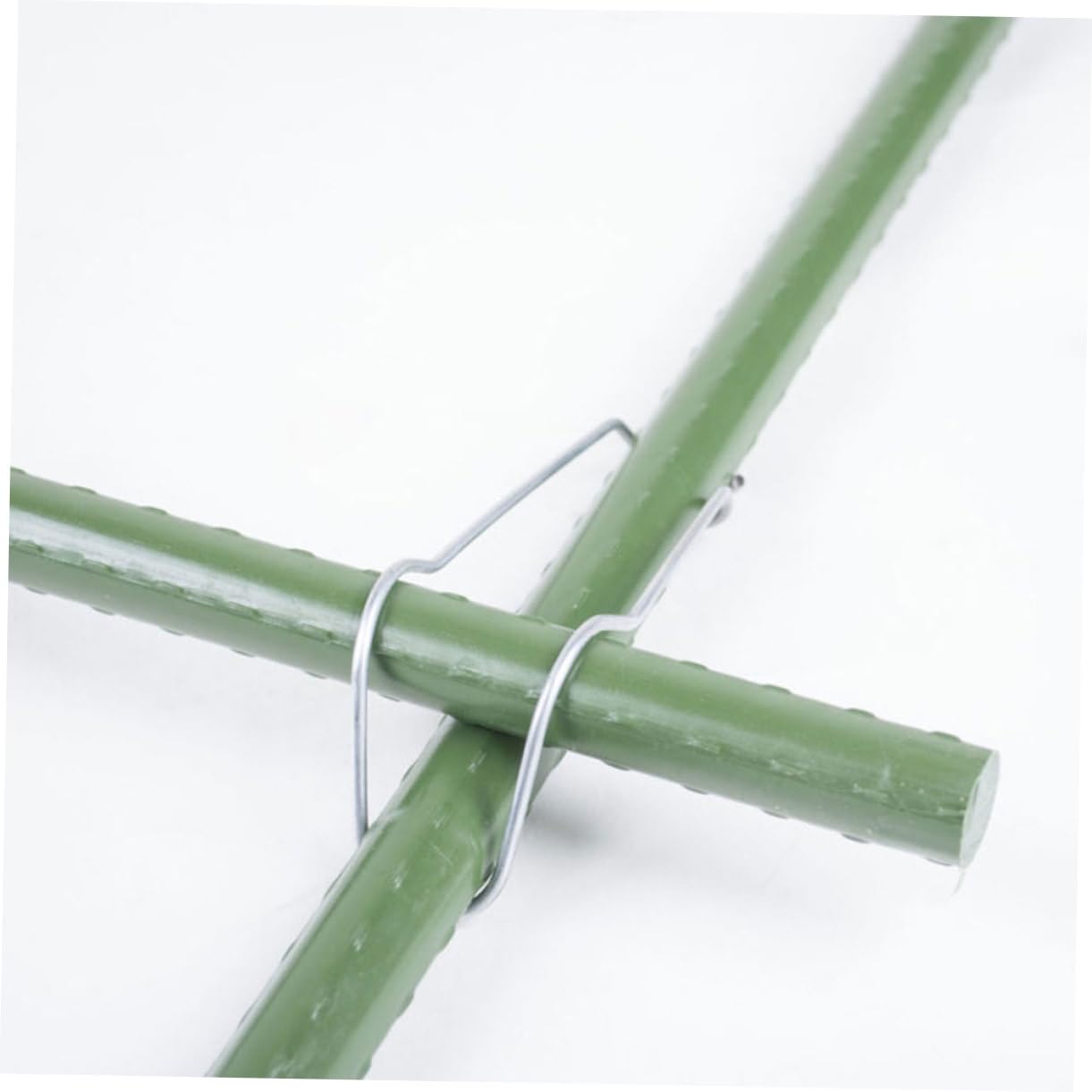 Toddmomy 90stücke Gartenstützclips Metall Pflanzenclips Für Kletterpflanzen Und Gemüse Stabiler Rankhilfe-Connector Für Tomaten Trauben Und Andere Pflanzen