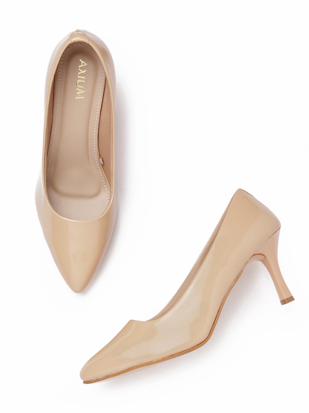 AXIUM Nude Beige Womens Pointed-Toe Pumps, 3Inch (BLY200-BG) (B0D2DQPPF4) Amazon Price History, Amazon Price Tracker