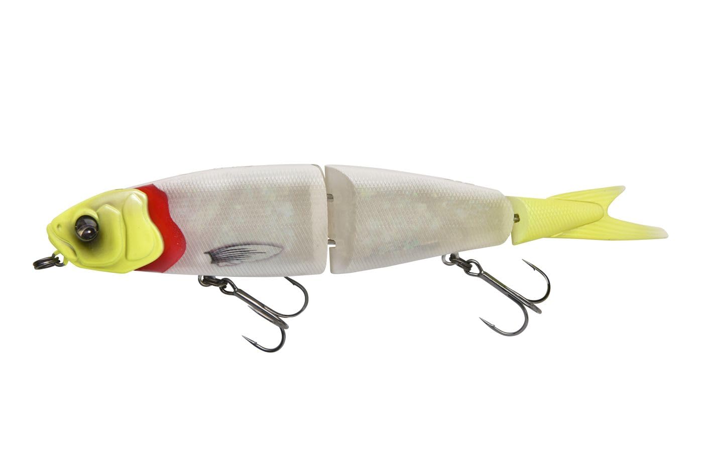 Savage Gear 4PLAY Classic Swim N Jerk Slow Sinking Swimbait, Colour: Lemonhead, Length/Weight/Hook Size/Running Depth: 13 cm/21 g/Size 4/0.1-0.5 m