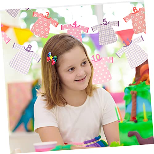 BESTOYARD 10 Conjuntos De Decoração Para Chuveiro Aniversário Guirlandas De Árvore De Natal - Estrel