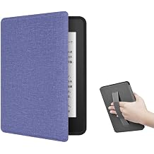 7 Inch Kindle Paperwhite 12th Gen 2024 Case, Auto Sleep Wake, Hand Strap Feature, Purple