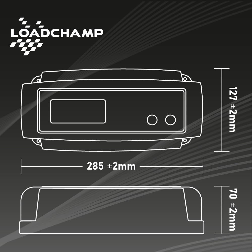 Loadchamp LC-800 Automatik Batterie Ladegerät 2A/4A/8A 12V Batterie-ladegerät Akku