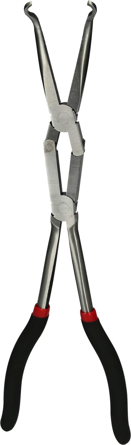 KS Tools 500.7166 Pinza doppia cerniera cappucci di candele Ø 8,0 mm, lunga
