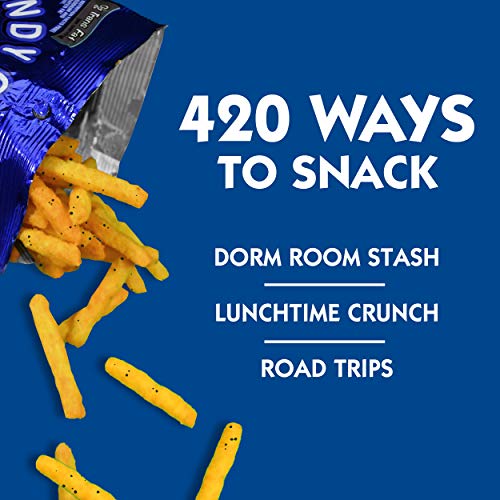 Andy Capp's Cheddar Flavored Fries, 0.85 Oz, 72 Pack #TOP4