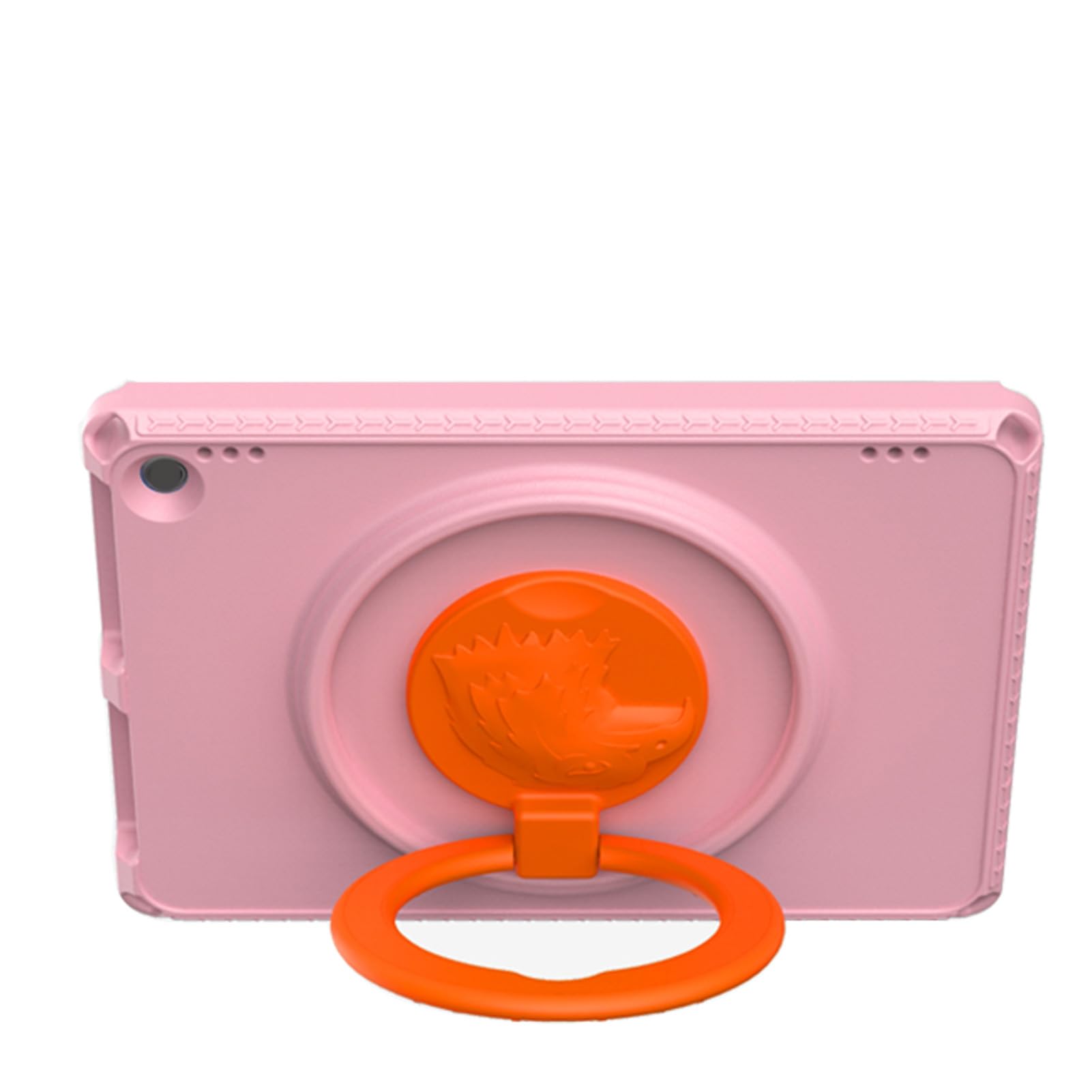 Cocoarm Custodia Protettiva in EVA Protezione per Tablet con Supporto Girevole e Maniglia Copertura Antiurto Ritagli Precisi per HD10 2021 2023 Bambini Studenti Viaggi (PINK)