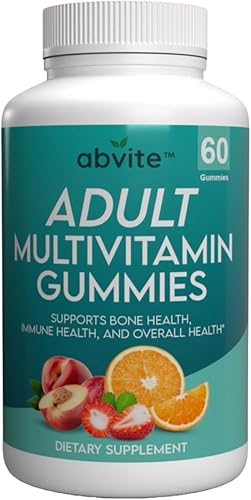 Miniatura 1 de Gomitas multivitamínicas para adultos para la salud inmunológica, salud ósea y apoyo al bienestar general, vitamina A, C, D, E, B12, biotina,