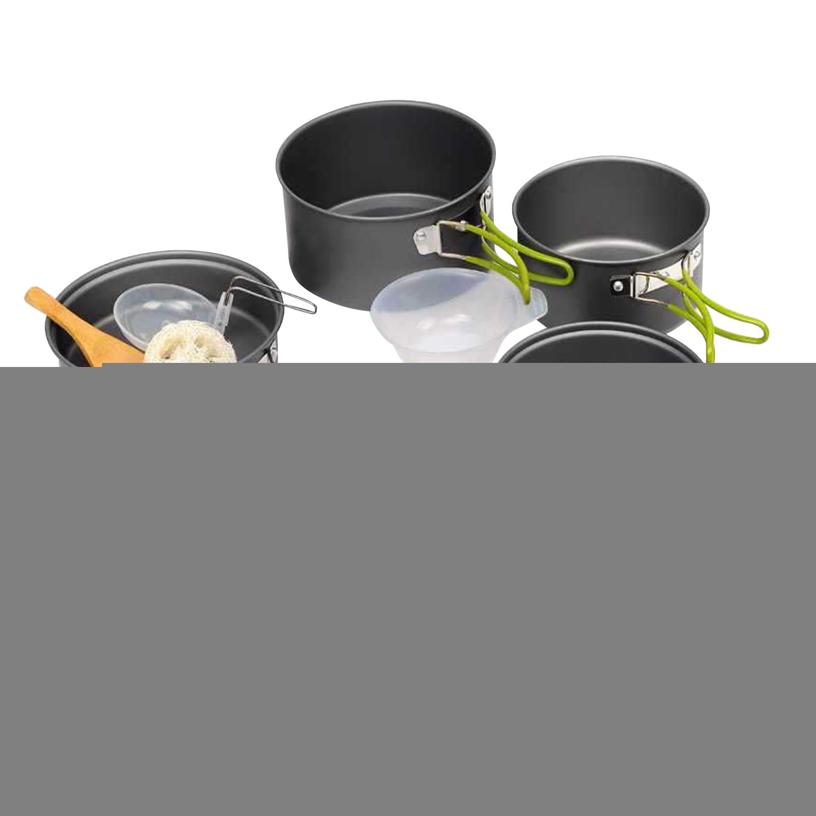 Ensembles De Cuisine Pour Le Camping Poêle À Frire Antiadhésive Empilable