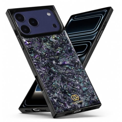 Image of COCOMII Rectangle for iPhone 18 Pro Max /17 Pro Max Case, Galaxy Abalone
