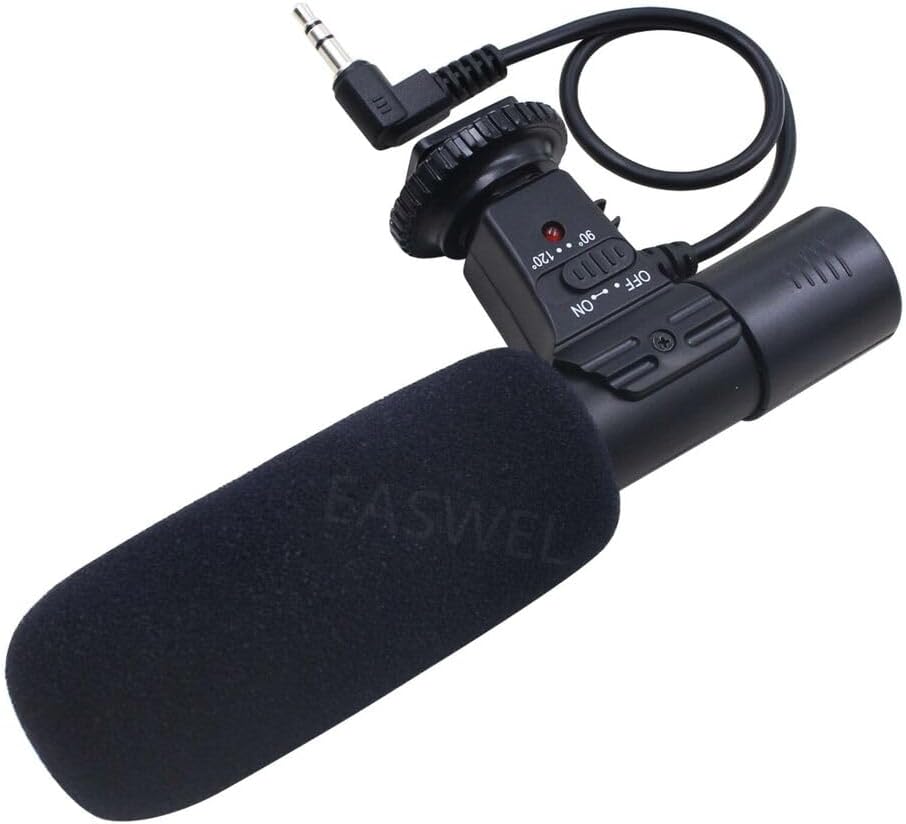 Dreeong Microphone for Canon EOS T7i T6i T6s T5i T4i T3i SL3 SL2 80D 77D 70D M5 M6 M50