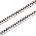 SHINYSO Jewelry Titanium steel(316L) Men's & Women's Beveled Curb Chain Fashion Necklace-22 Inch
