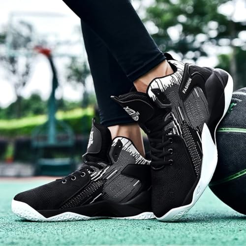 Zapatillas de baloncesto transpirables que evitan el calor en los pies para hombre 7