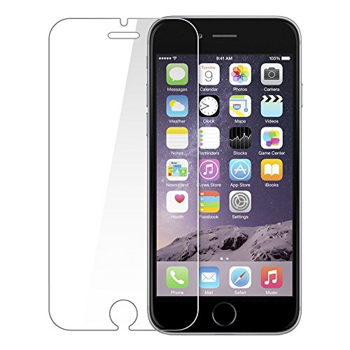 actecom® Protector de Pantalla Compatible con iPhone 6 Cristal Templado Vidrio Templado Ultra Transparente 9H 2.5D Case Friendly