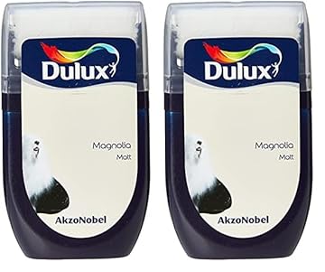 Dulux Walls and Ceilings Tester Paint, Magnolia, 30 ml (Pack of 2)