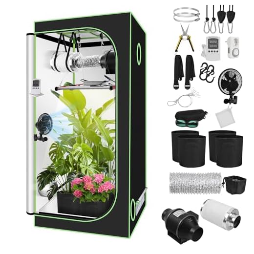 Zelsius Growzelt "MyHomeGrow" Grow tent | Indoor Growbox | verschiedene Farben | Growroom Growschrank Darkroom Pflanzenzelt Gewächshaus Zuchtzelt (240 x 120 x 200 cm, Grau) 17 ISOISL Growzelt Komplettset 100x100x200cm, 240W Faltbar LED Grow Lampe, Belüftungssystem mit Aktivkohlefilter, Indoor Pflanzenzelt