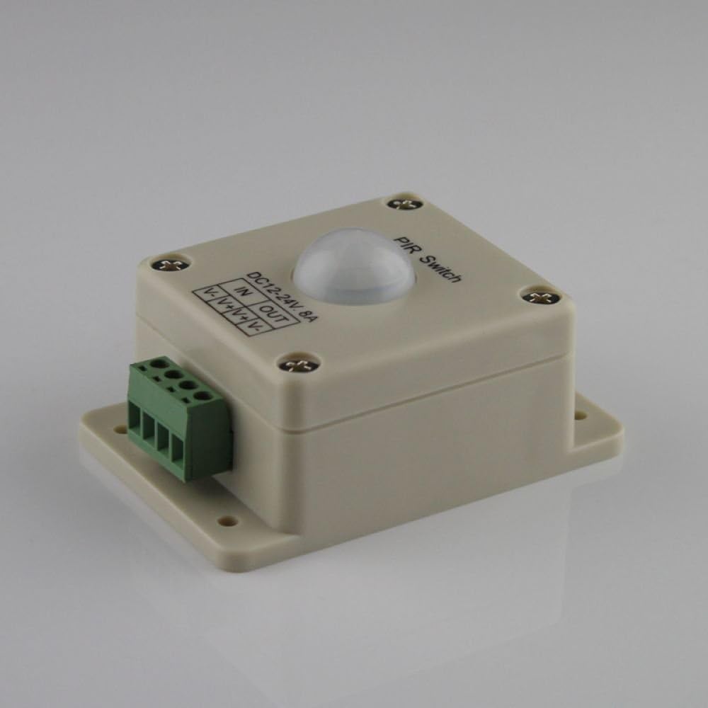 New DC 12V-24V 8A Automatic Infrared IR PIR Senser Switch Module Body Motion Sensor Auto On off Lamps Lights