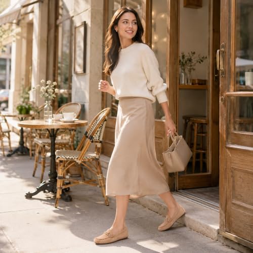 Image of Bernal Loafers for Women Business Casual Slip On Flats
