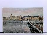  AK Coblenz / Koblenz, Schiffsbrücke mit Blick auf das Schloss; Stempel Königl. Preussischer Chef d. Feld-Eisenbahn-Wesens; ungelaufen