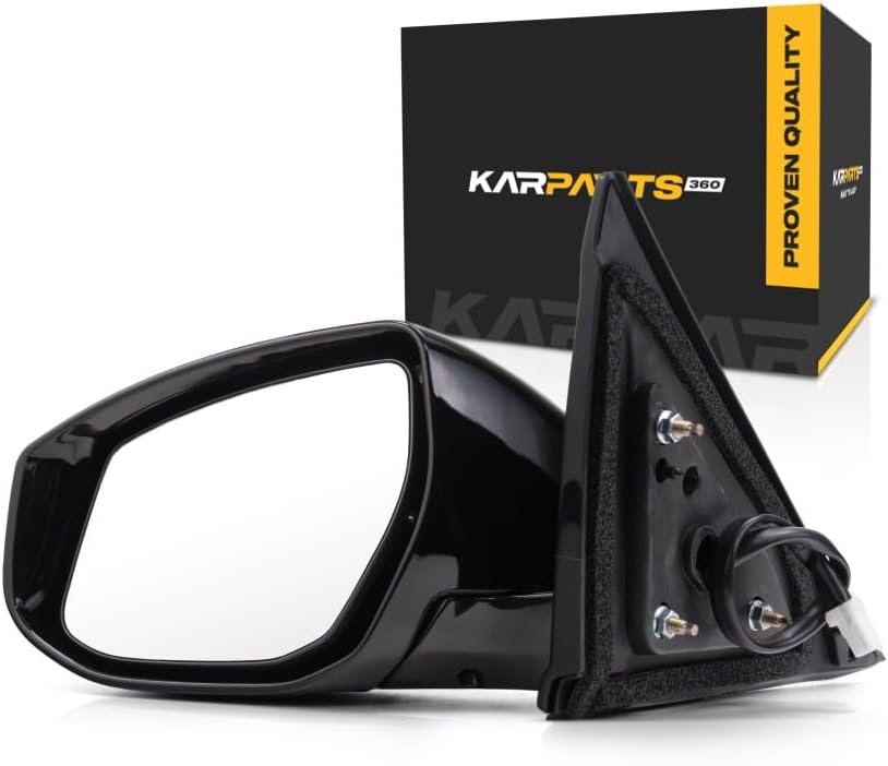 For Nissan Maxima Door Mirror 2016 2017 2018 2019 Driver Side | SV/SL/SR | w/Signal | Power | Paint-to-Match | Heated | Replacement For NI1320258 | 96302-9DD1C