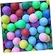 Gogogmee 100pcs Seamless Plastic Pong for Games Parties Raffles Entertainment for Table Tennis Festivals and Outdoor Activities