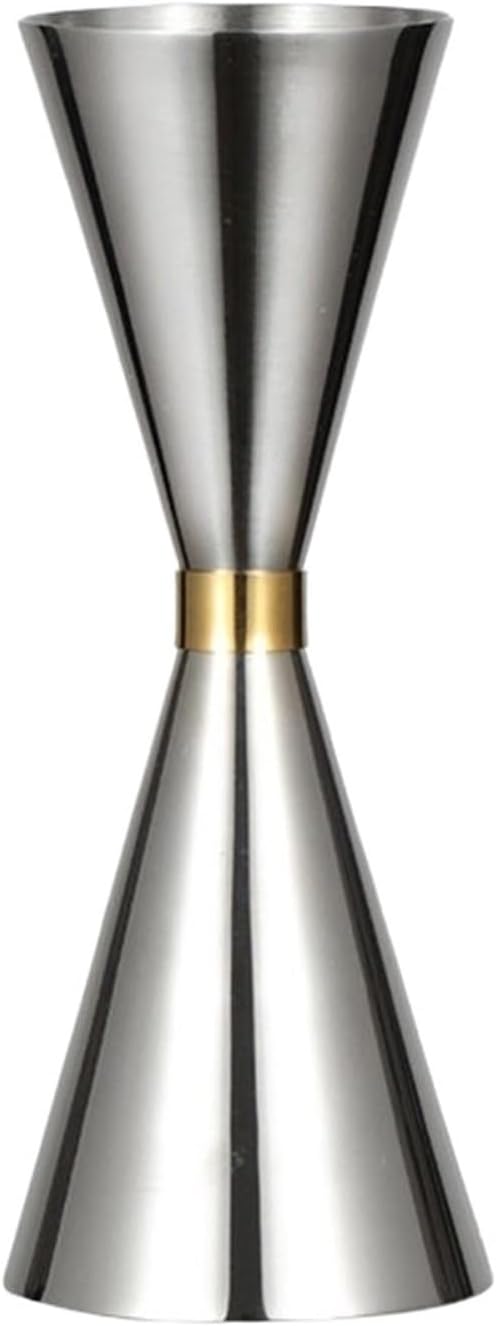 Stainless Steel Cocktail Bar Jigger Measuring Cup Double Shot Drink Spirit Measure Kitchen Party Accessories(30-60ml)